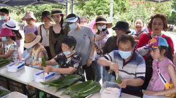 享受端午节的快乐作文范文（欢乐气氛）