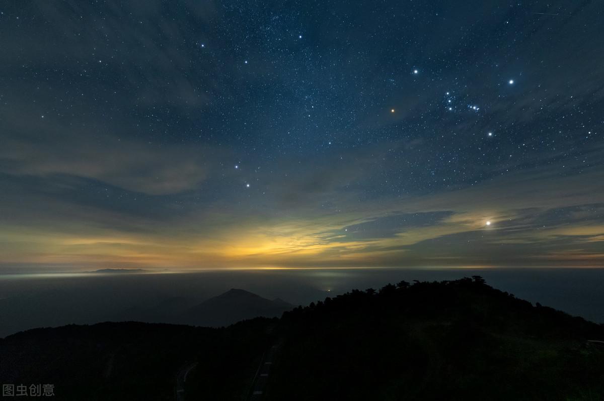 赞美星空古诗词的诗句（古诗词中的浩瀚星空）