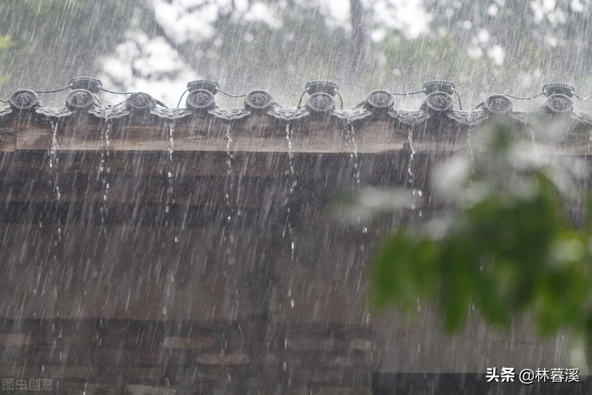 一个人悠闲听雨的诗句（八首听雨诗词）