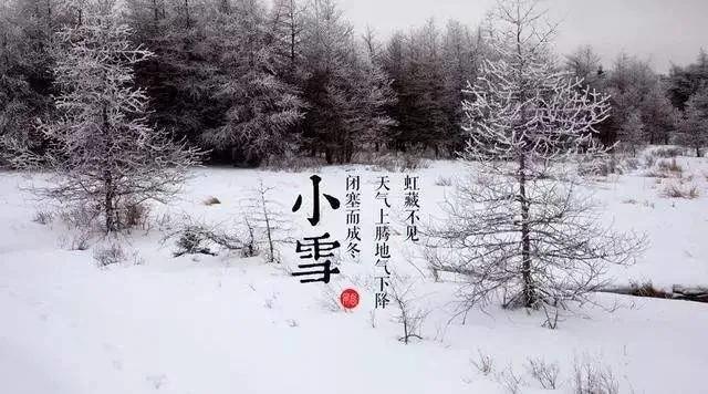 关于小雪节气的古诗词（虹藏不见，闭塞成冬）