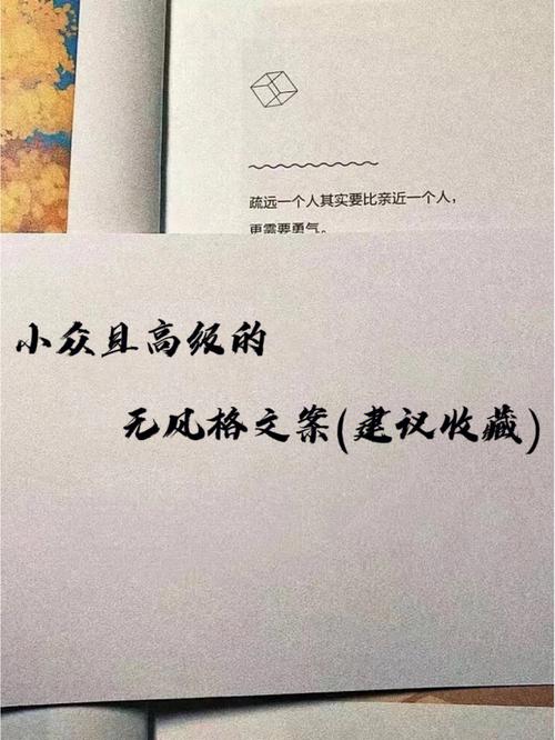 高级小众的文案（追求内心的平静，享受文字的美好）