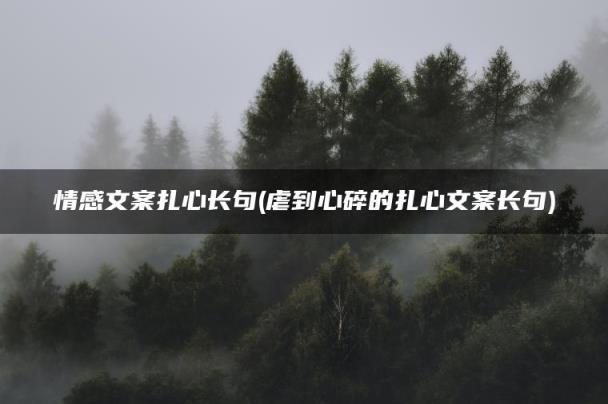 有关虐到心碎的扎心唯美句子的短句（25个段落，告诉你什么是真正的扎心唯美）