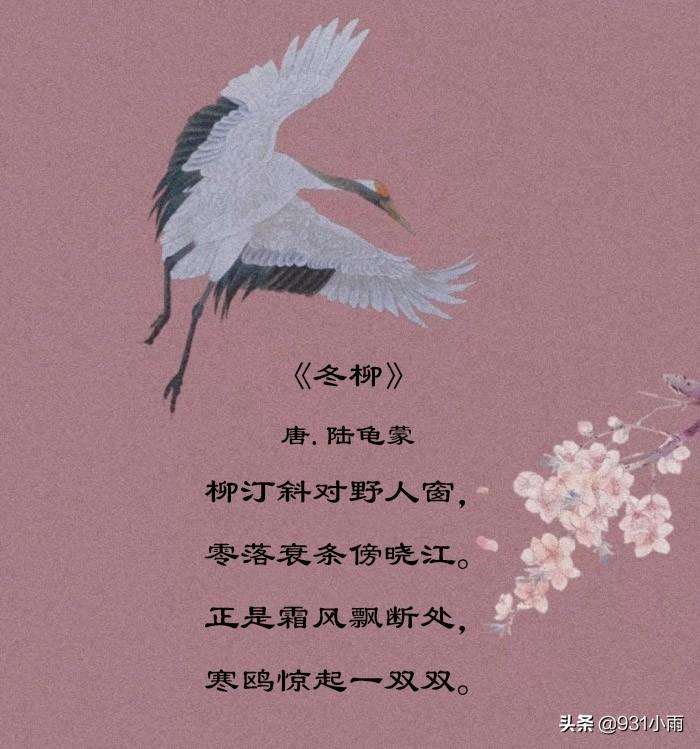 大彻大悟的禅意古诗词（4首冬季的古诗词）