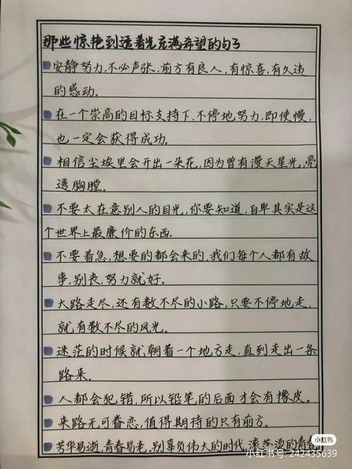 关于勤奋努力的金句（勤奋努力，铸就辉煌人生）