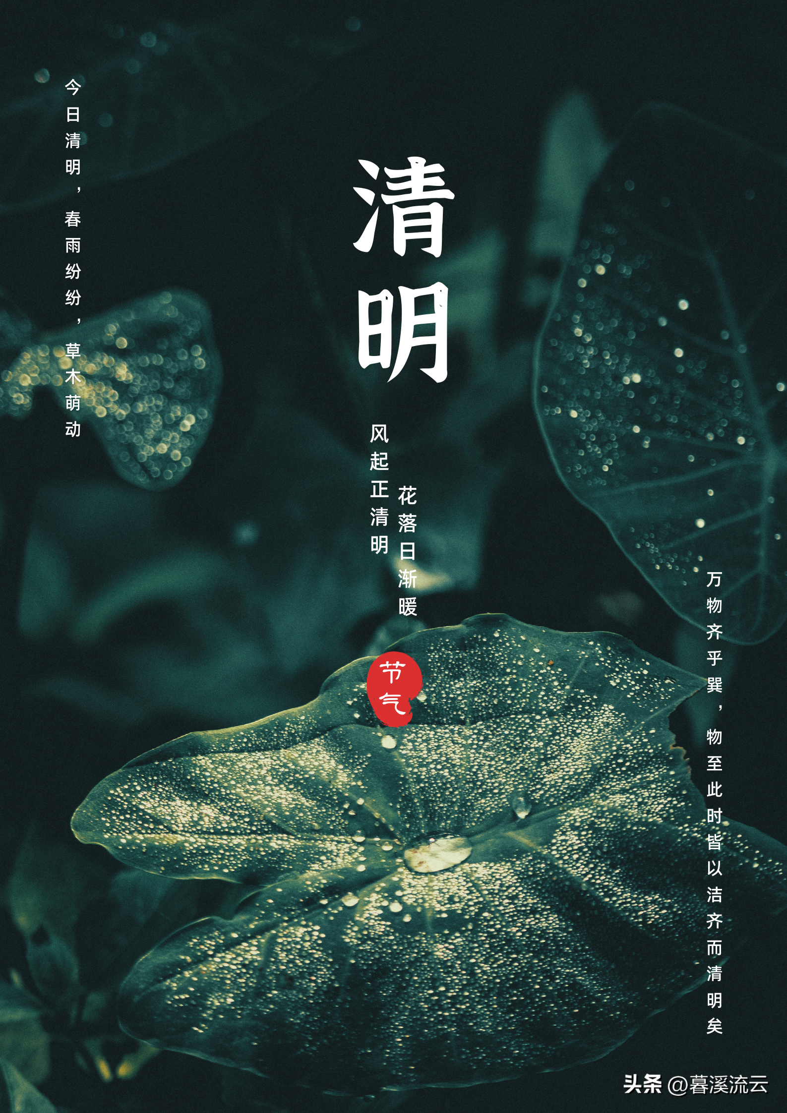 子规清啼，春雨如烟（十首唯美的清明诗词）