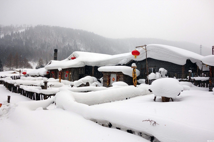 关于雪的唯美诗词（欲将轻骑逐，大雪满弓刀）