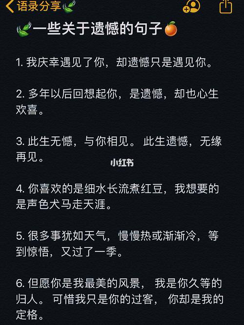 遗憾的句子 感叹人生 关于爱情（唏嘘不已的感慨）