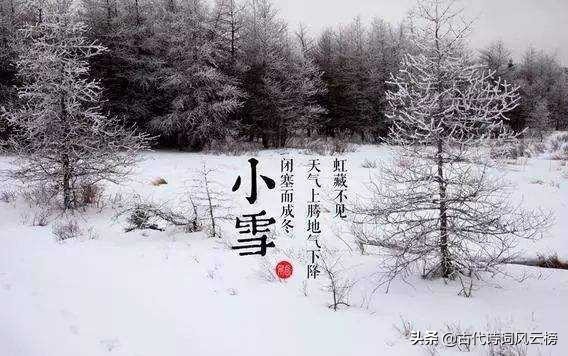 小雪诗词古句大全（二十四节气小雪的古诗）