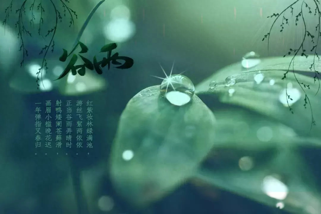 人间暮春，雨落情长（40首谷雨诗词）