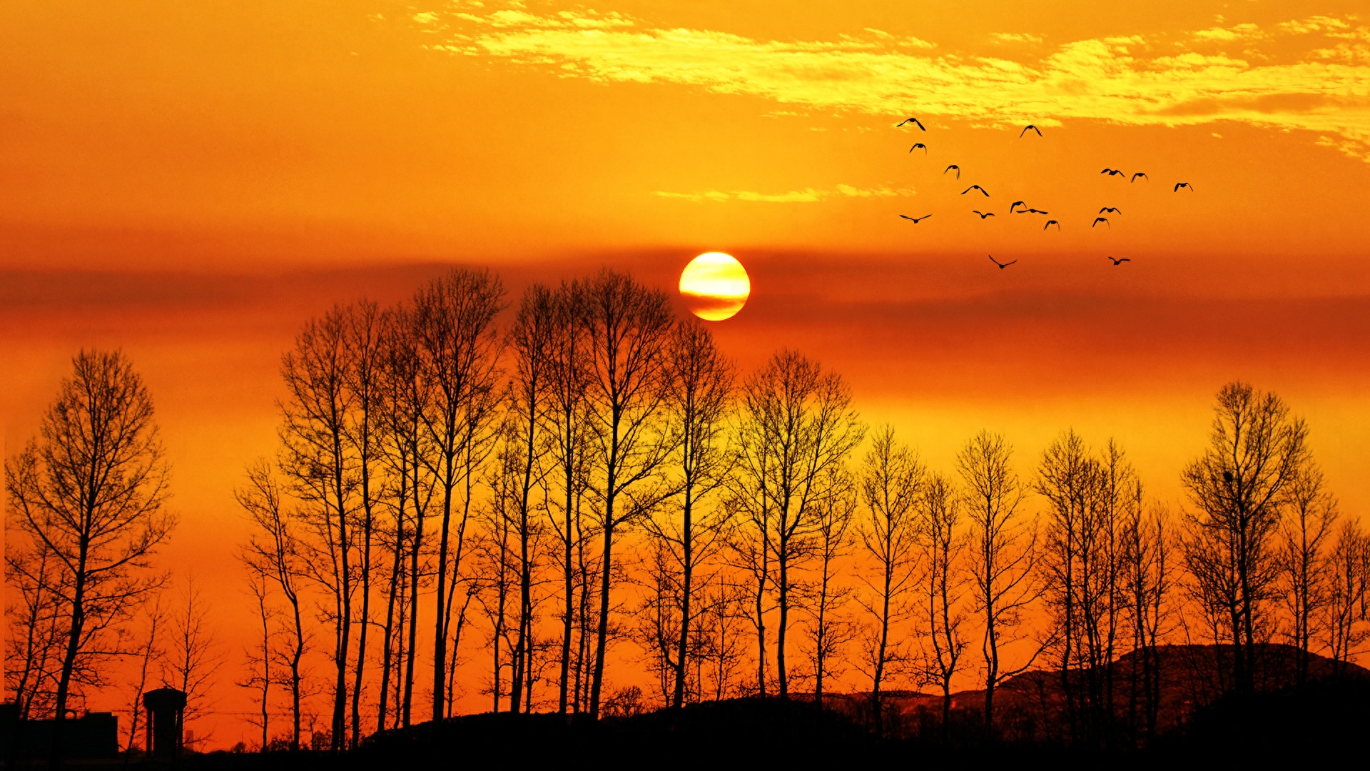 夕阳美如画，清风醉晚霞（十首唯美夕阳诗词）