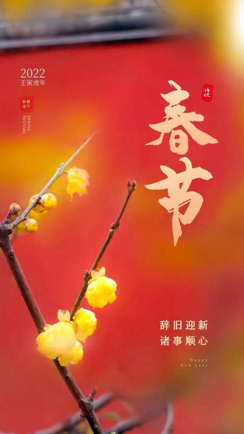 春节新年祝福语简短优美（寄托祝福，共享团圆）