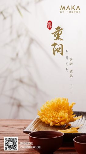 有关歌颂重阳节问候句子的句子摘抄（重阳花开）