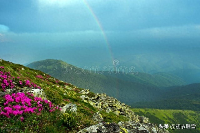 二十四节气之雨水五首鉴赏（天一实生水，酝酿出春天）