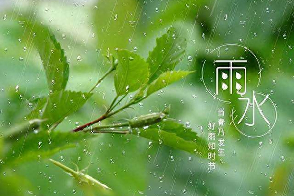 雨水节气诗词精选（随风潜入夜，润物细无声）