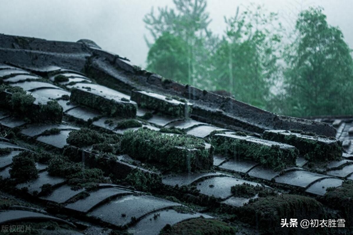 梅雨经典诗词有哪些（精选梅雨古诗五首）