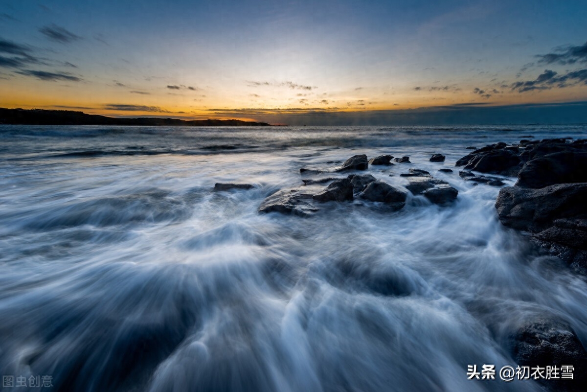 中秋唯美诗词大全（海上生明月，海上明月共潮生）