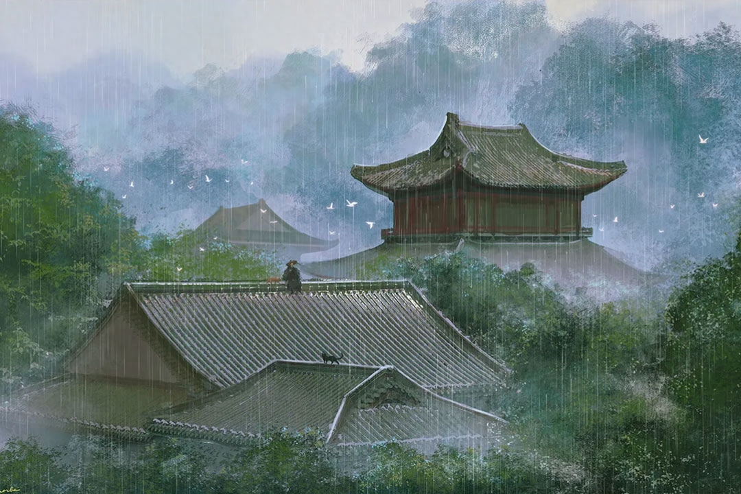 雨过不知龙去处，一池草色万蛙鸣（精选四首夏雨诗词）