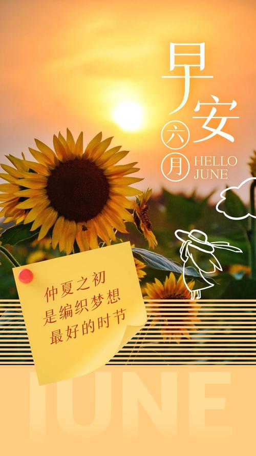 六月你好唯美的句子（六月你好——迎接盛夏的美丽篇章）