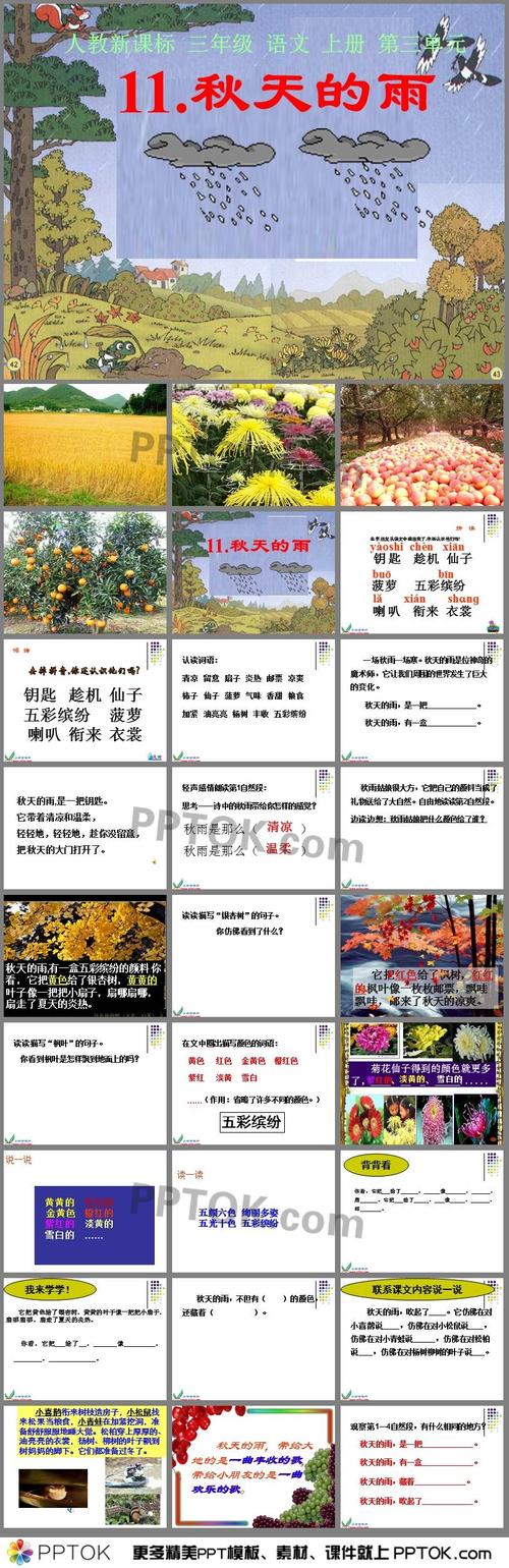 秋天的雨仿写句子怎么写300个字（2023秋天的雨）