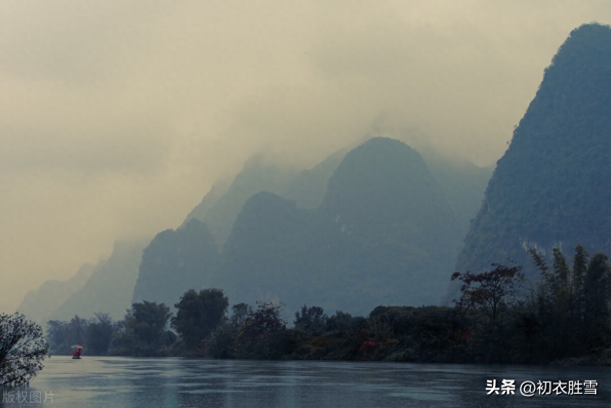 春雨停云三首唯美诗词（陶渊明的深沉惆怅，辛弃疾的悲感豪放）