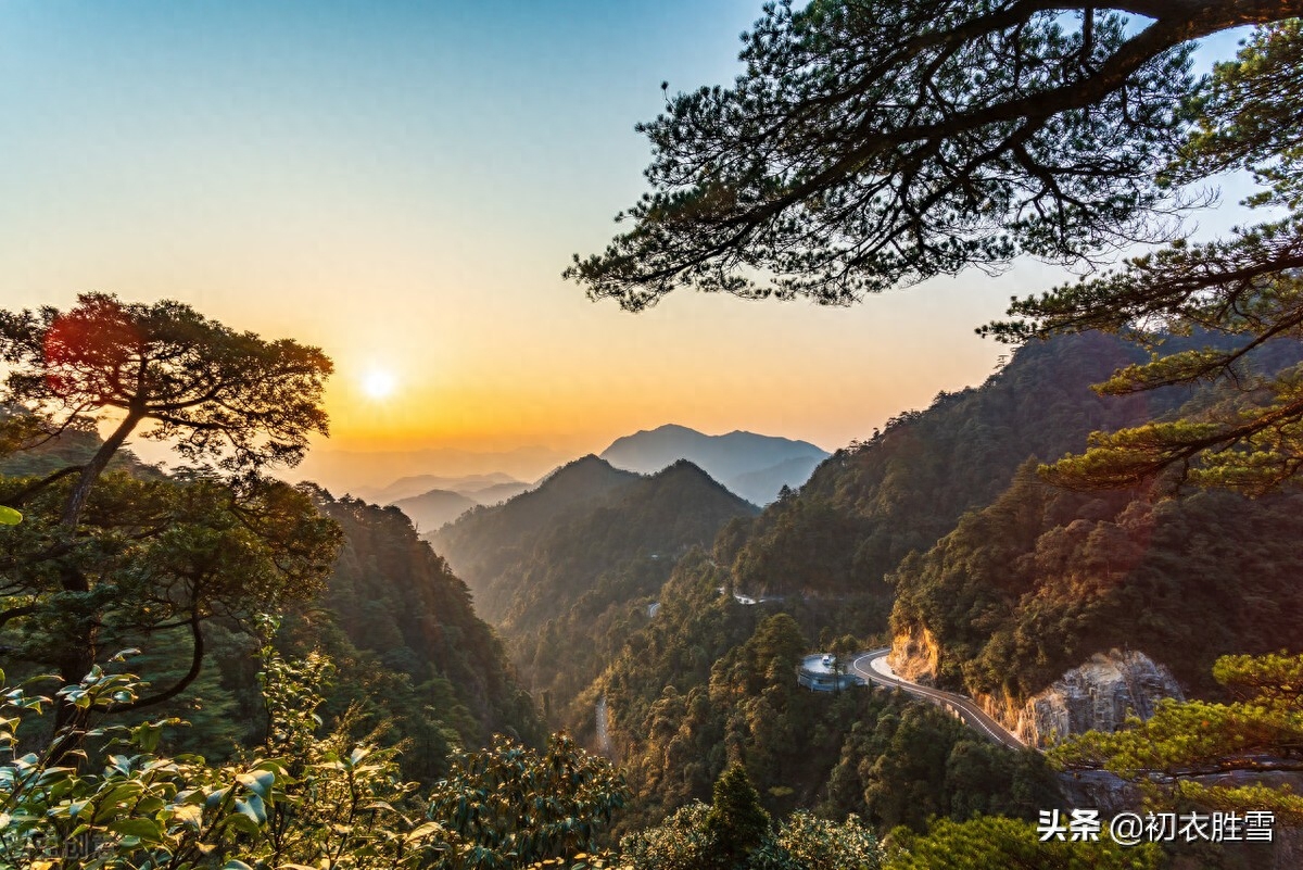 冬至必读爱国古诗两首（江山乏小草，霜雪见孤松）