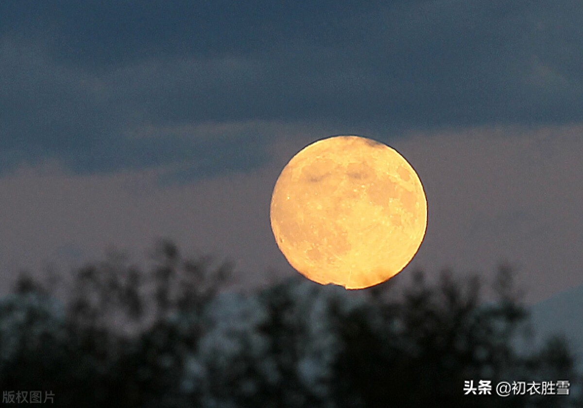 中秋明月故人诗词六首（故人明月从来共，中秋明月故人心）