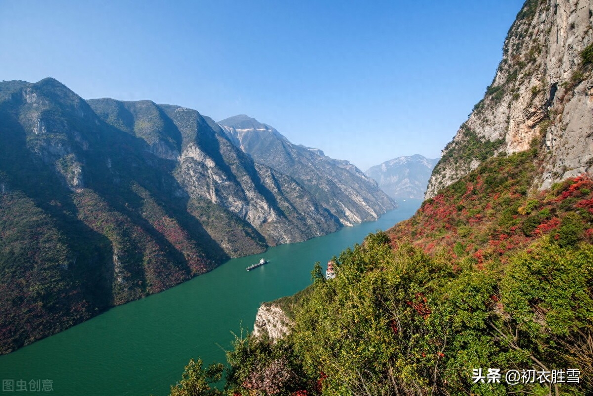 唐诗明丽秋江五首赏析（落木满江水，晴空万里秋）