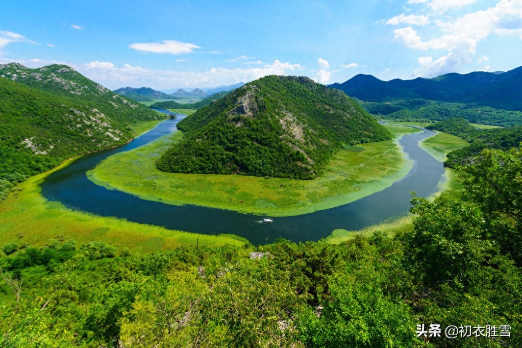 绿水青山古诗六首赏析（绿水丰涟漪，青山多锦绣）