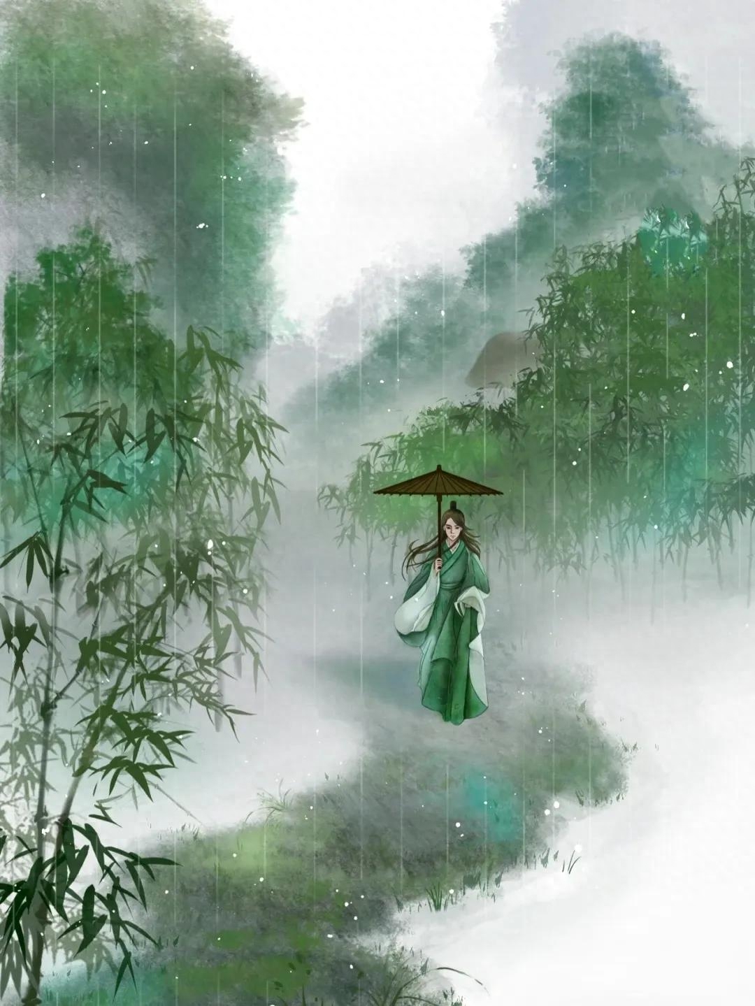 聚合离散古诗名句摘抄（风流云散渐无穷，一别如雨意难平）