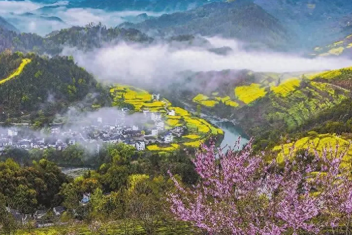 春游诗词名句大全（莫道春光非客我，家山美景润吾情）