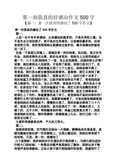 我被感动的那一刻作文600字（《一位陌生人的善良》）