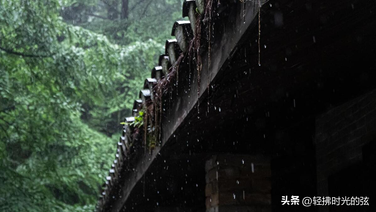 携一蓑烟雨，掬一份时光（36句烟雨诗词）