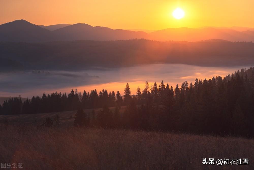 秋分唯美诗词大全（秋分节气美诗五首）