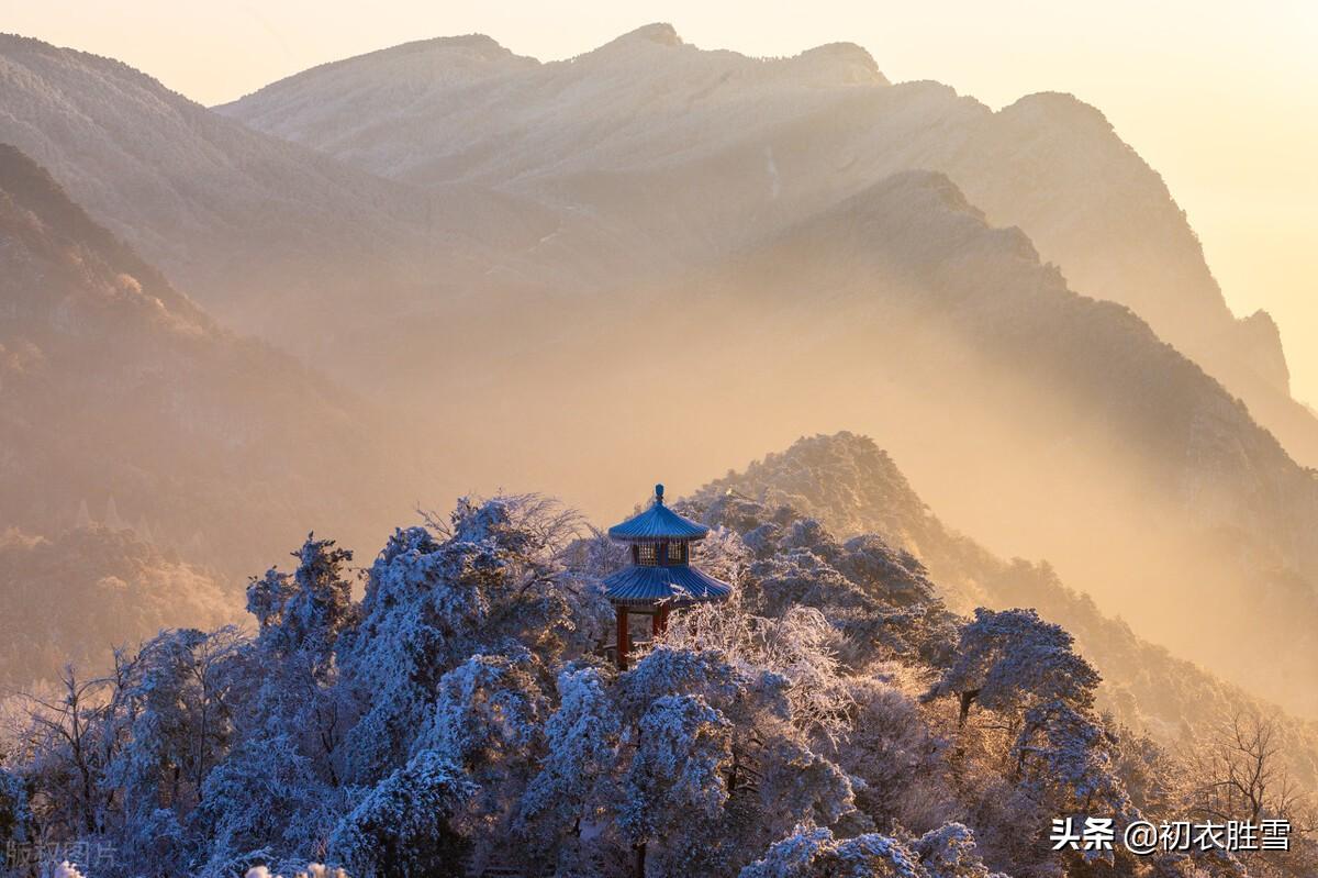 轻盈细雪古诗五首鉴赏（风飘细雪落如米，索索萧萧芦苇间）