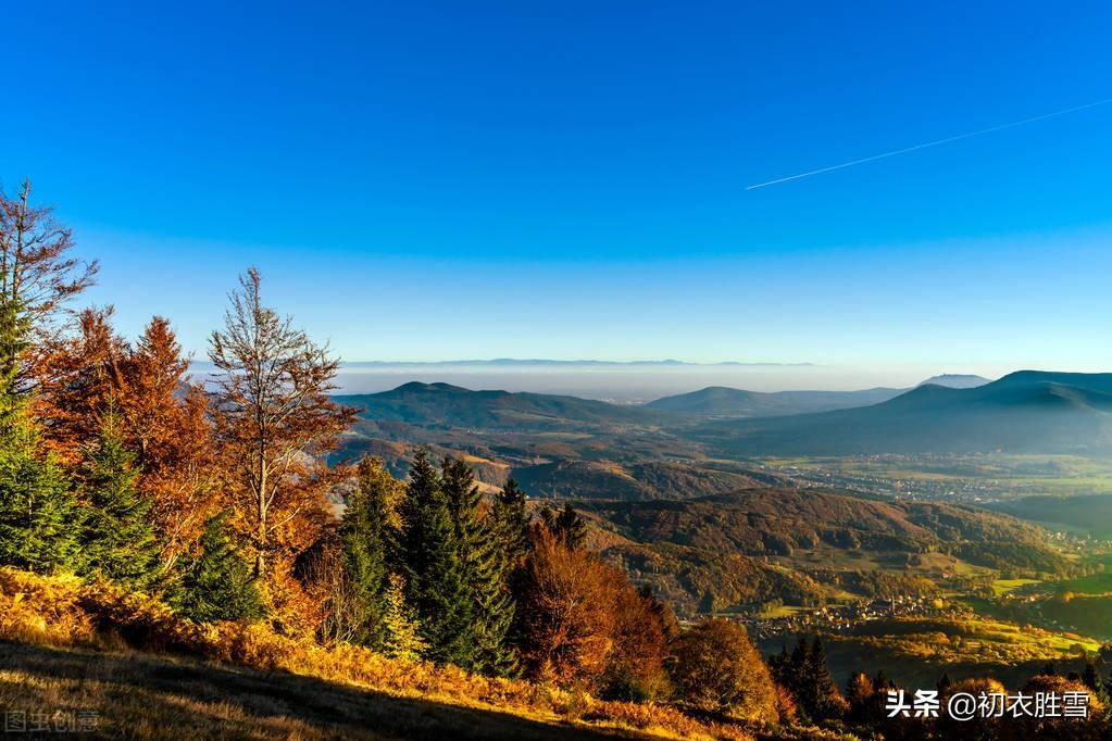 秋深山有骨，霜降水无痕（霜降节气优美古诗六首）