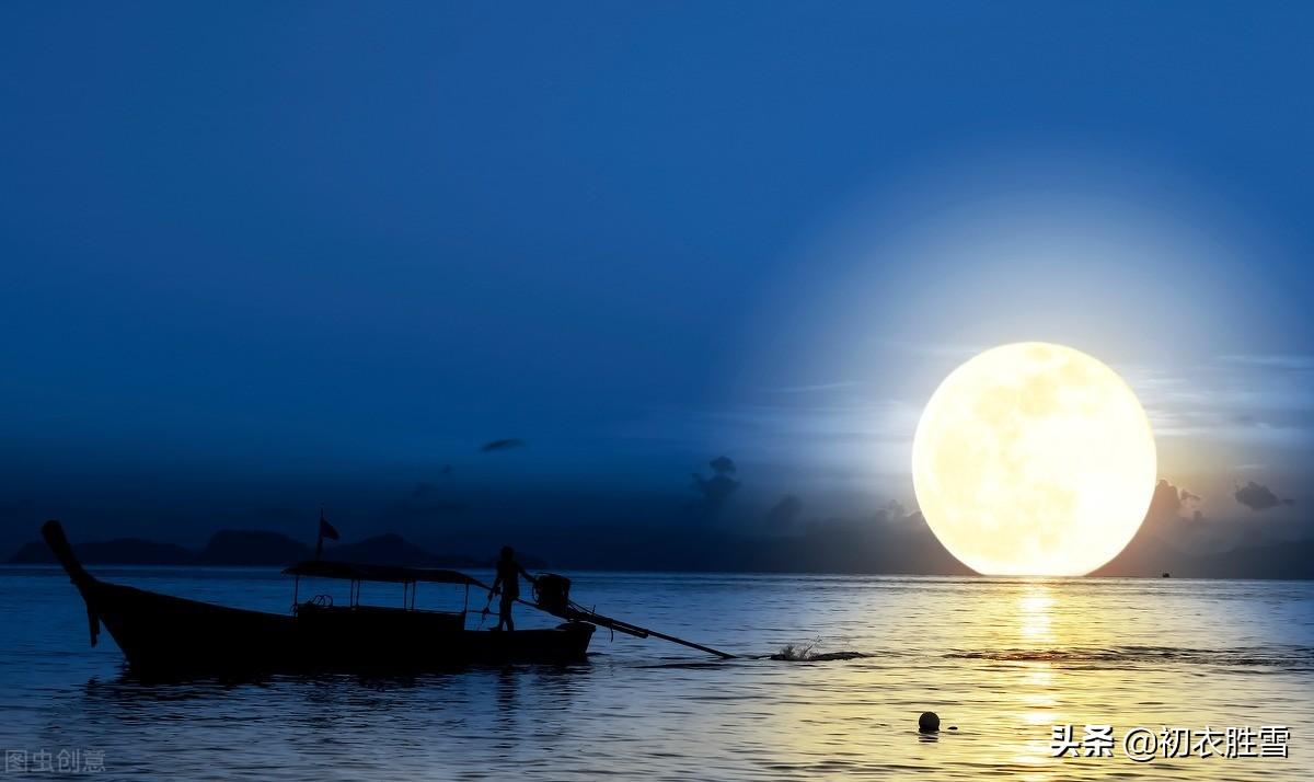 张九龄三首中秋明月诗词（海上生明月，流光万里同）