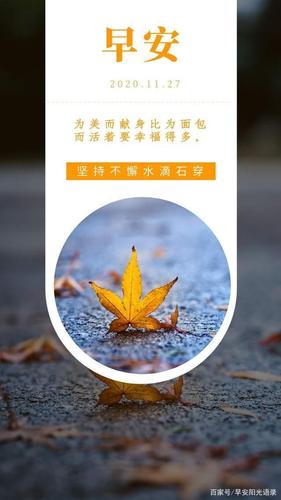 关于早安的心情说说（在这个美好的早晨，和朋友说声早安）