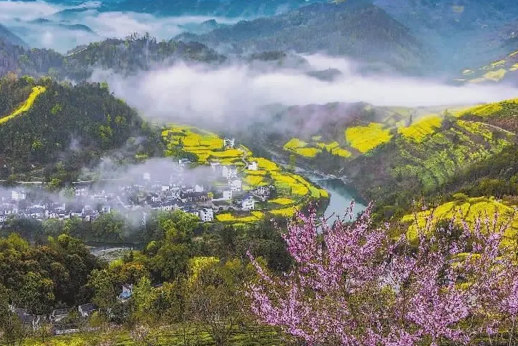 春游唯美古诗大全（莫道春光非客我，家山美景润吾情）