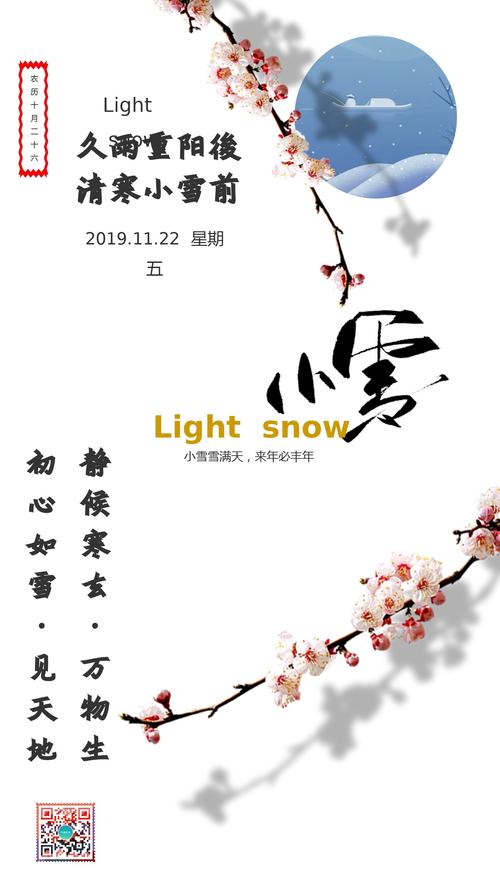 小雪节气的说说唯美大全（以短句为主，传递对冬天的热爱）