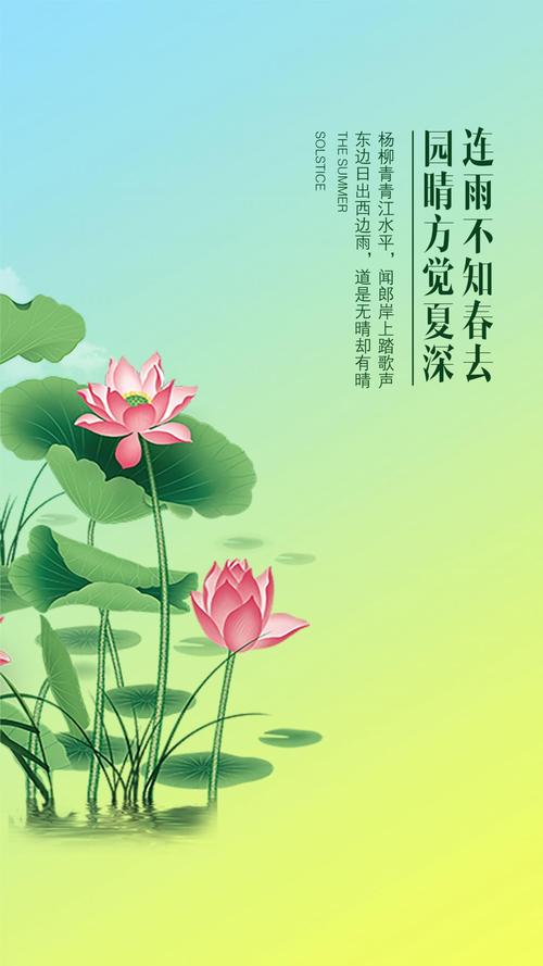 夏至节气说说简短一句话（《夏至花事》——盛夏迎花开）