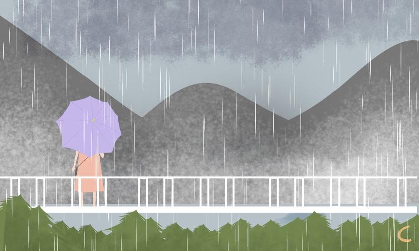 下雨天的心情经典句子说说(100条)（雨中的灵感——一个下雨天的心情）