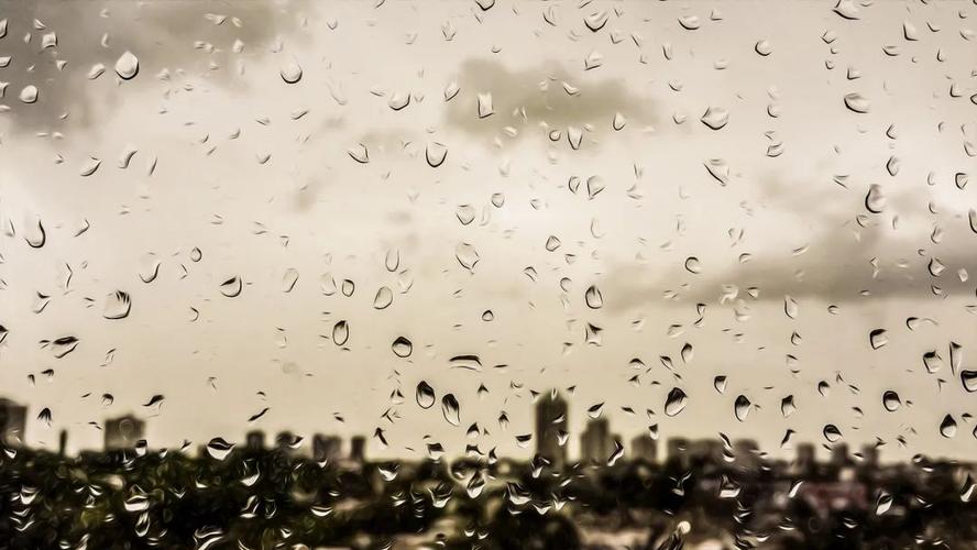 下雨天的经典句子心情短语（落雨晨曦，心动滴落）