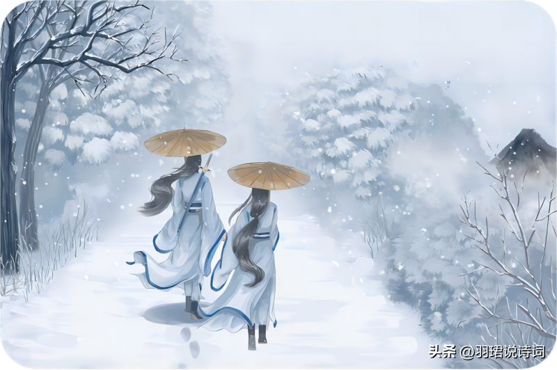 描写雪景古诗词鉴赏（10首治愈的唯美下雪诗词）