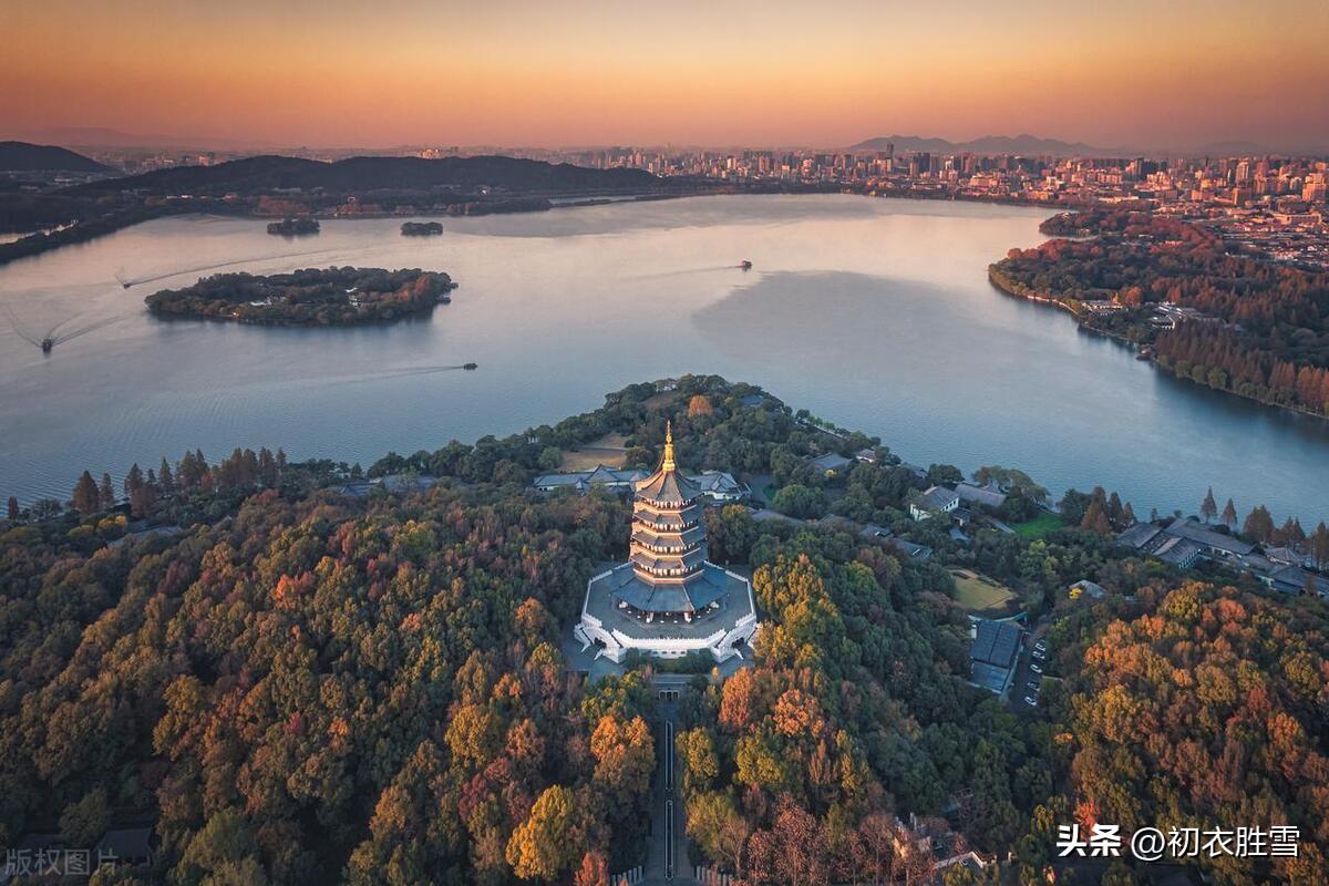 十日晴光连树醉，数峰寒影上楼青（立冬节气古诗五首）