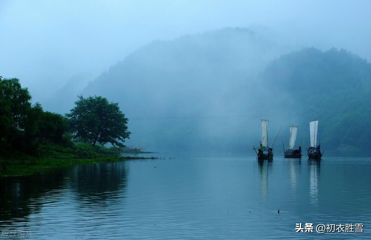 春雨清新诗词六首（春雨生春水，春水满四泽）