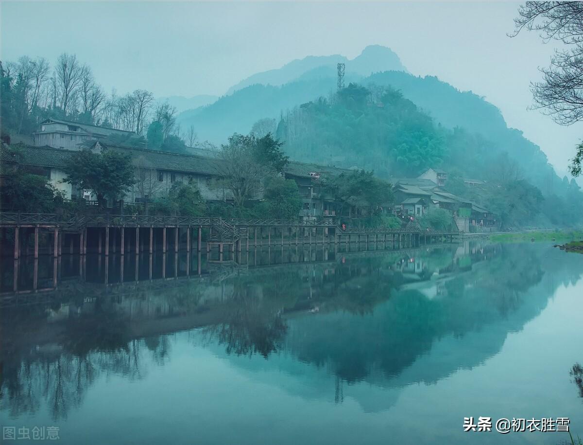 梅雨经典诗词大全（梅雨洒芳田，黄梅雨气蒸）