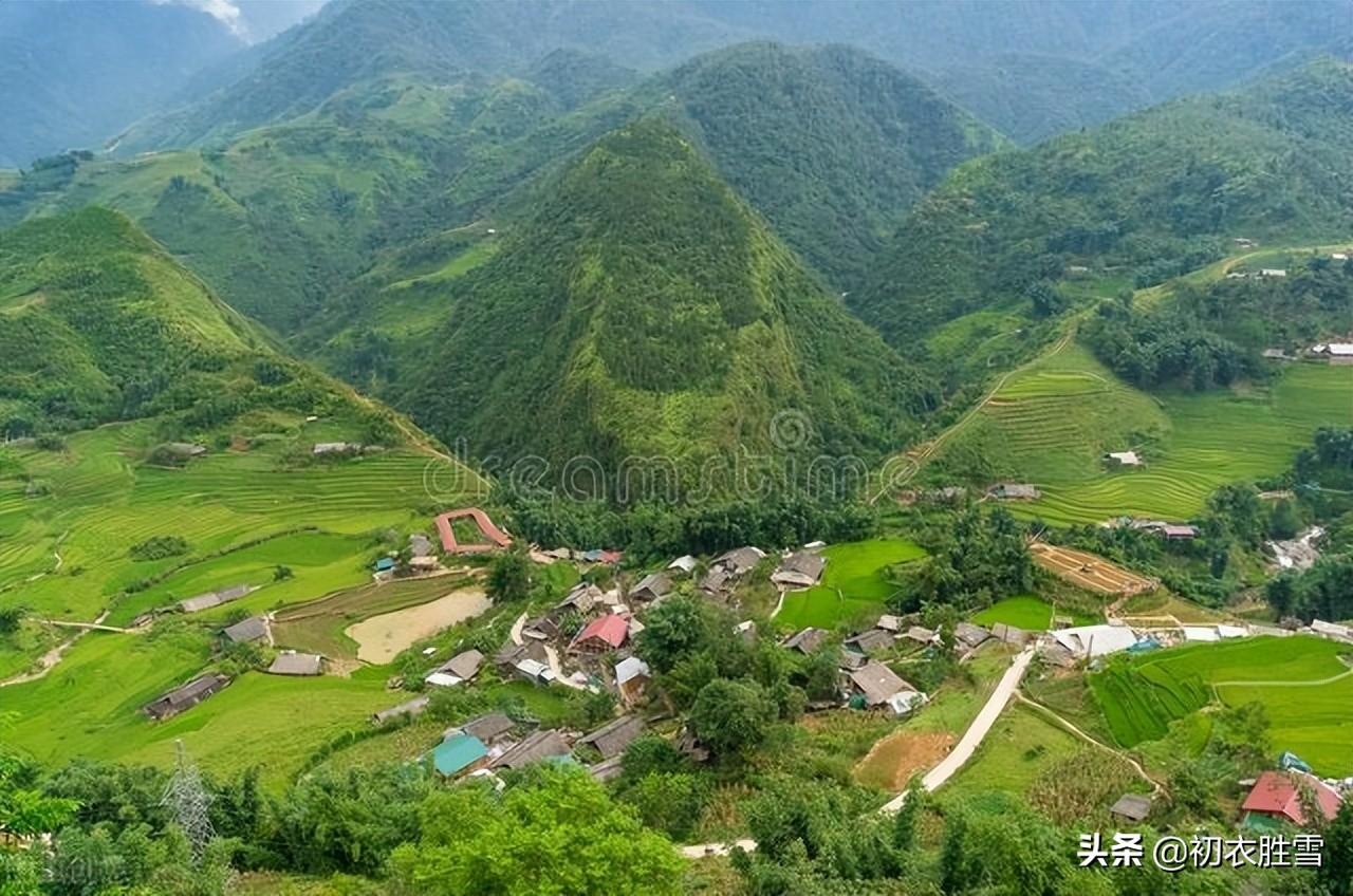 陶渊明仲夏古诗五首（静念园林好，人间良可辞）