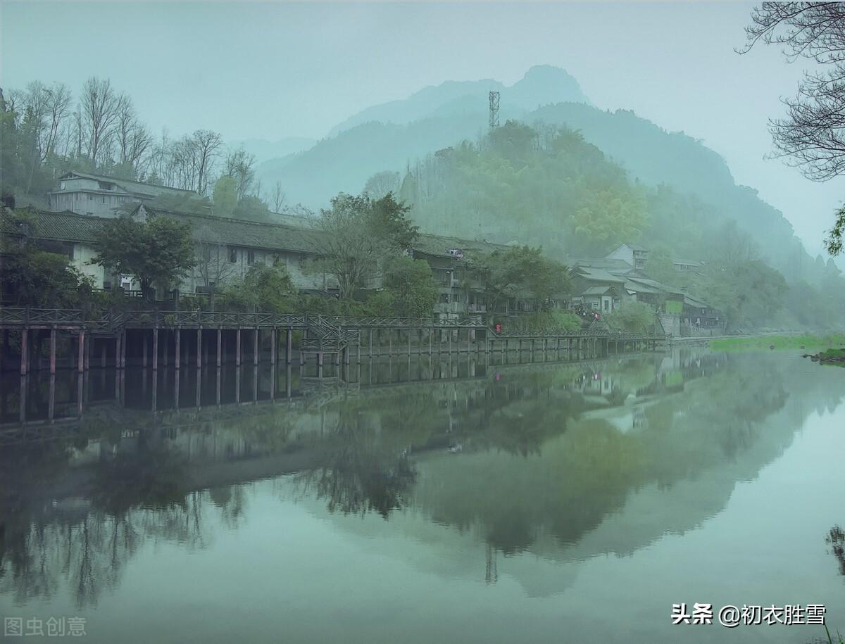 早夏烟雨经典诗词七首（满空烟雨意，万顷黍禾情）