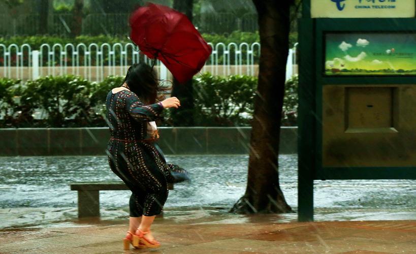 有关台风来了朋友圈说说精选的句子（风雨之中的美丽瞬间）