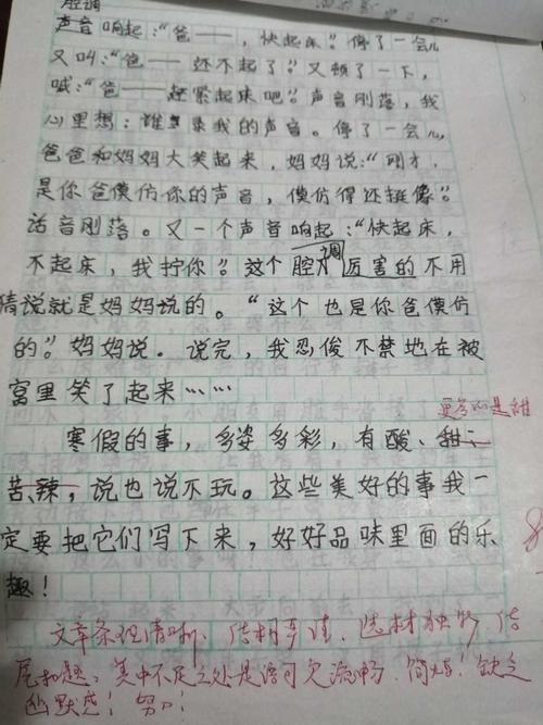 有关寒假趣事的作文600字（《意外的“冬令营”》）